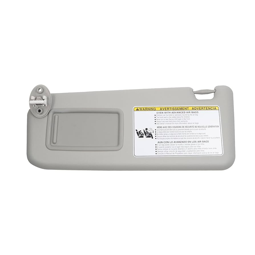 その他 SUN Left Side Sun Visor For 09-13 Toyota Corolla 74320-02711-E0